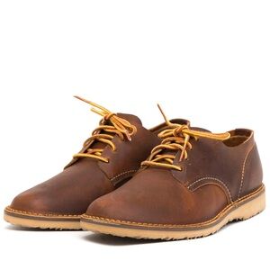 Red Wing Weekender Oxford - 9.5D RW size - Copper Rough and Tough Leather